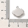 Anti-Tarnish 304 Stainless Steel Charms STAS-P371-102P-3