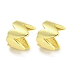 Brass Cuff Earrings EJEW-C104-073G-1