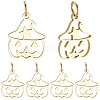 12Pcs 304 Stainless Steel Charms STAS-BBC0007-92-1