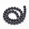 Natural Obsidian Beads Strands G-R446-4mm-24-2