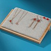 Bamboo Necklace Organizer Display Stands PW-WG10450-04-1