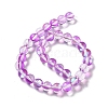 Synthetic Moonstone Beads Strands G-P528-J01-19-2