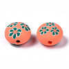 Handmade Polymer Clay Beads CLAY-N008-026E-3