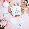 2 Sets Paper Seat Reserved Sign Hanging AJEW-CN0006-22-4