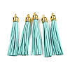 Faux Suede Tassel Pendant Decorations FIND-T003-A17-2