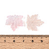 Baking Paint Transparent Glass Pendants LS-DGLA-N014-11B-03-3