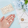 200Pcs 8 Styles Dyed Synthetic Howlite & Turquoise Cabochons G-AR0006-04-3