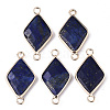 Natural Lapis Lazuli Links Connectors G-S359-107C-1