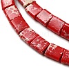 Synthetic Imperial Jasper Beads Strands G-F762-A05-01-4