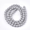 Spray Painted Non-magnetic Synthetic Hematite Beads G-T116-16-11-2