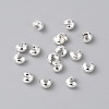 Brass Crimp Beads Covers KK-WH20001-06A-S-1