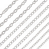  13M 3 Style Aluminium Cable & Textured Curb Chains CHA-TA0001-20-11