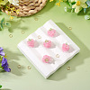 5Pcs Glass Beaded Pendants FIND-TA0009-10-4