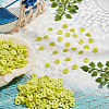   10 Strands Flat Round Eco-Friendly Handmade Polymer Clay Beads CLAY-PH0001-44E-4