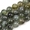 Natural Prehnite Beads Strands G-P322-48-6mm-2