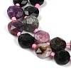 Natural Colorful Tourmaline Beads Strands G-C116-A25-01-3