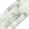 Natural Tianshan Cui Quartzite Beads Strands G-B046-02A-1