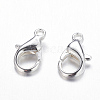 Zinc Alloy Lobster Claw Clasps PALLOY-R042-303-S-NF-2