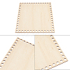 Basswood Blank Board WOOD-WH0015-16-4