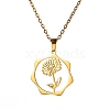 Stainless Steel Pendant Necklace PW-WG26640-02-1