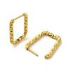 304 Stainless Steel Earring Findings STAS-O006-02B-G-2