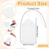 500Pcs Rectangle Paper Price Tags AJEW-UN0005-36-3