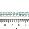 Transparent Baking Paint Glass Beads Strands DGLA-A034-T6mm-D01-4