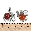 Natural Carnelian(Dyed & Heated) Pendants G-I374-A-P04-3