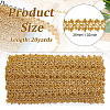 Filigree Polyester Lace Trim OCOR-WH0074-96A-2