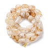 Natural Yellow Quartz Beads Strands G-G146-A10-02-3