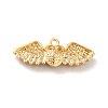 Rack Plating Alloy Rhinestone Charms PALLOY-O106-03G-02-2