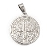 304 Stainless Steel Religion Pendants STAS-E184-11P-2