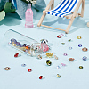 104Pcs Cubic Zirconia Cabochons ZIRC-PH0001-51-4
