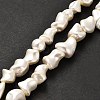 Electroplated Shell Pearl Beads Strands BSHE-C009-01B-2