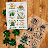 Saint Patrick's Day Custom PVC Plastic Clear Stamps DIY-WH0618-0134-5