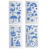 Steel Cutting Dies Stencils DIY-BC0001-30-1