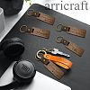 Walnut Wood Keychain KEYC-WH0044-009-3