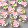 Transparent Enamel Acrylic Beads LS-TACR-S155-003E-1