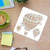 Plastic Reusable Drawing Painting Stencils Templates DIY-WH0172-256-3