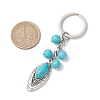 5Pcs Iron and Alloy Keychains KEYC-JKC01151-3