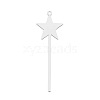 Non-Tarnish 201 Stainless Steel Pendants STAS-S105-LA782-1-1