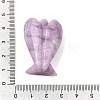 Natural Lepidolite Angel Figurine DJEW-N006-01A-05-3