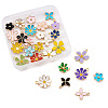 Kissitty 54Pcs 27 Style Alloy Enamel Pendants ENAM-KS0001-05-4