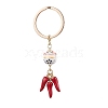 Porcelain & Alloy Enamel Keychain KEYC-JKC01156-05-1