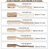 6 Bundles 6 Styles Burlap Ribbon OCOR-OC0001-18-2