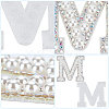 15Pcs 3 Style Non Woven Fabrics Costume Accessories DIY-CP0008-17-4