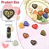 19Pcs 19 Colors Handmade Lampwork Beads LAMP-CJ0002-38-2