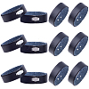 100Pcs Leather with Alloy Waist Belt Keeper Rings FIND-CP0002-45A-1
