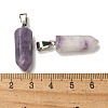 Natural Lepidolite Pendants G-Z067-07P-15-3