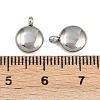 304 Stainless Steel Charms STAS-M017-14A-P-1-3